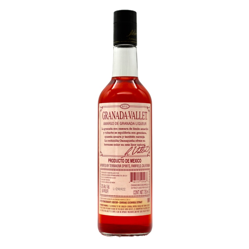 Granada-Vallet Liqueur 750ml