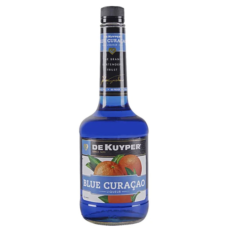 DeKuyper Blue Curacao Liqueur 750mL