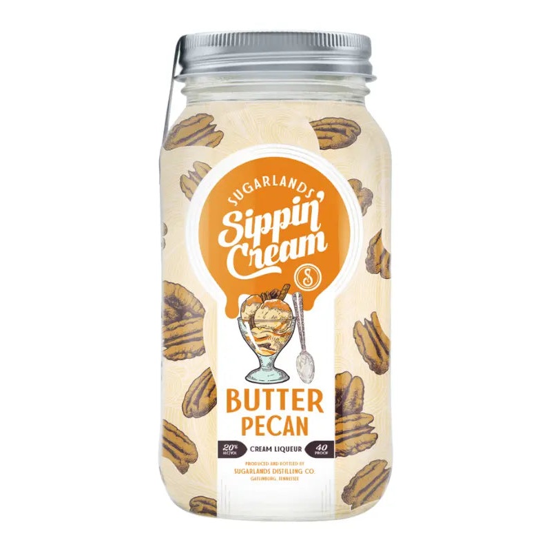 Sugarlands Butter Pecan Sippin Cream Liqueur 750mL