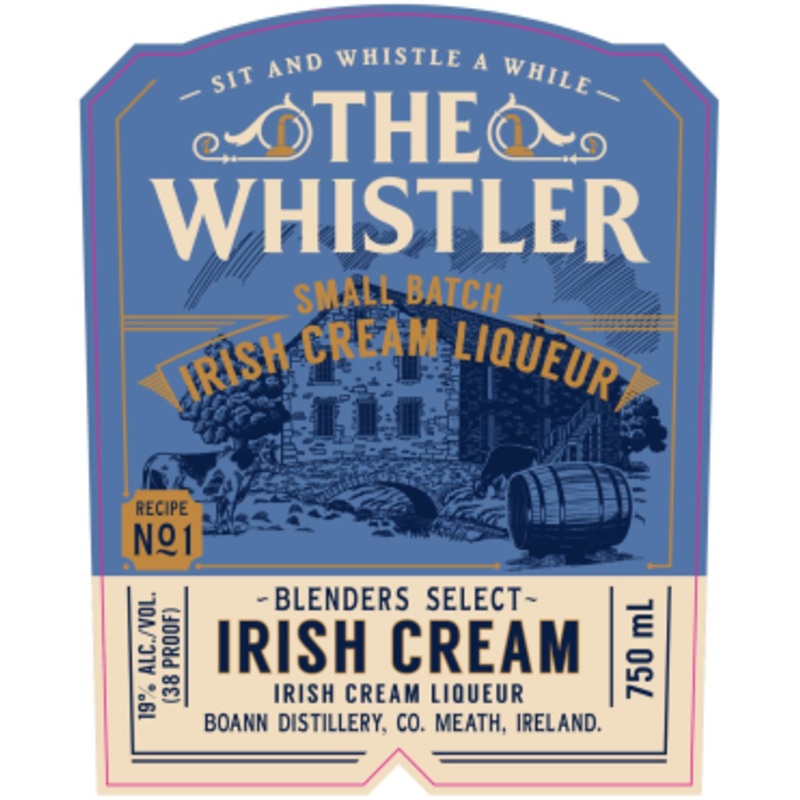 The Whistler Irish Cream Liqueur/Liquor