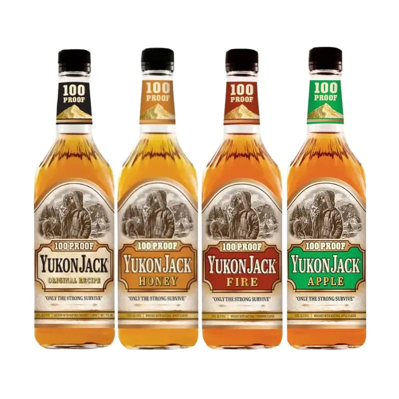 Yukon Jack 100 Proof Liqueur Bundle