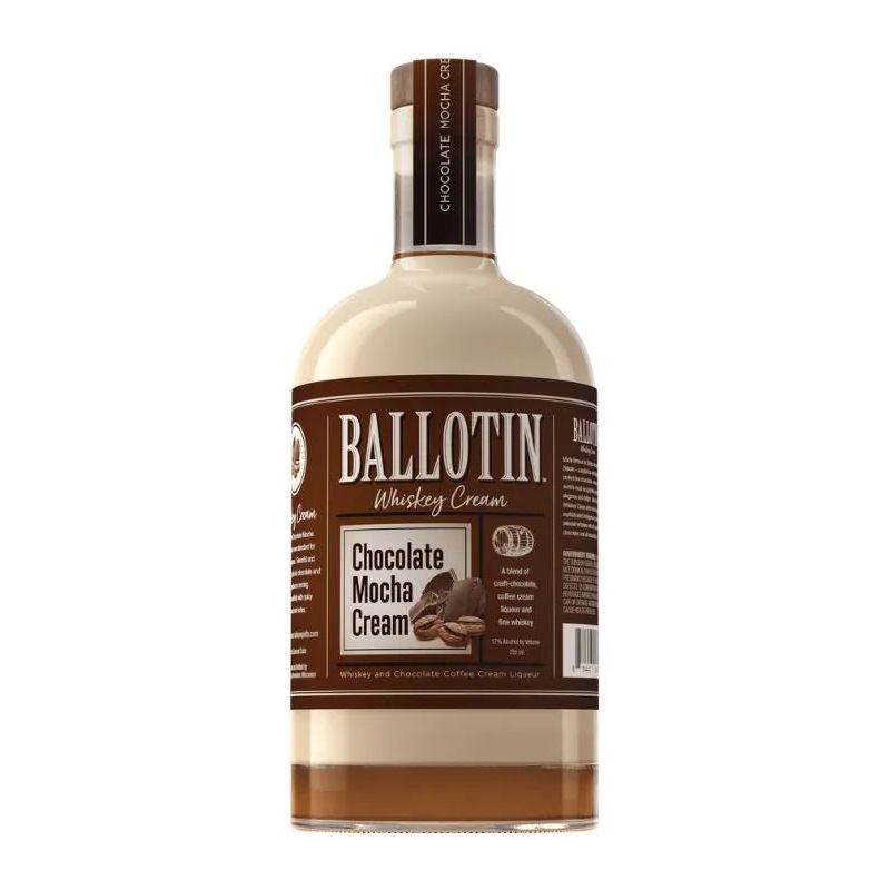 Ballotin Chocolate Mocha Cream Whiskey 750mL
