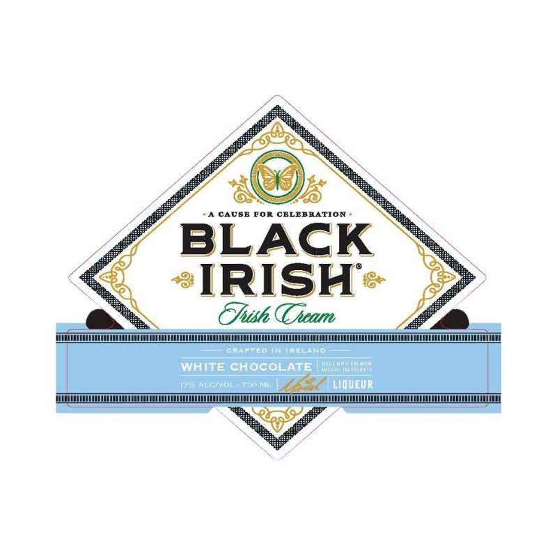 Black Irish White Chocolate Irish Cream by Mariah Carey 750mL
