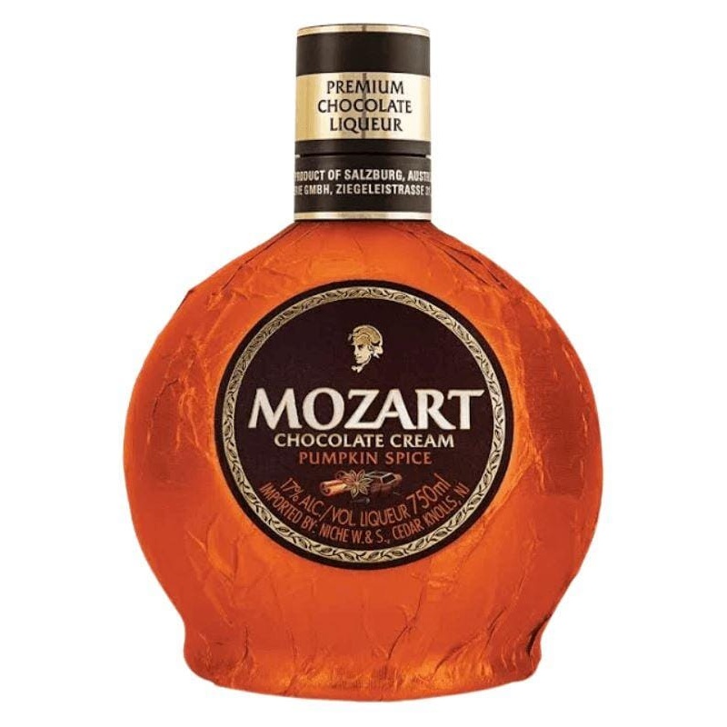 Mozart Chocolate Cream Pumpkin Spice Liqueur 750mL