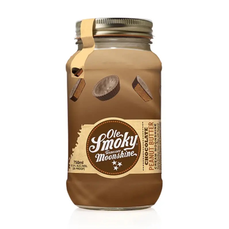 Ole Smoky Chocolate Peanut Butter Cream Moonshine 750mL