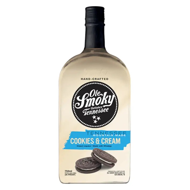 Ole Smoky Cookies & Cream Whiskey Liqueur 750mL