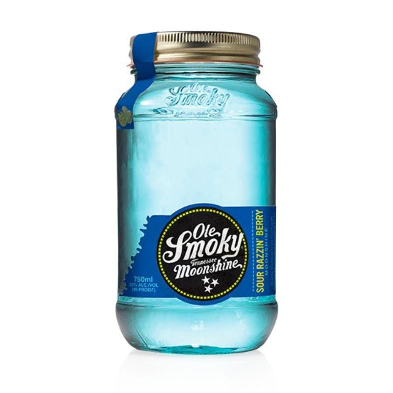 Ole Smoky Sour Razzin' Berry Moonshine 750mL
