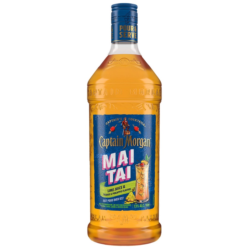 Captain Morgan Mai Tai RTD 1.75 Liter