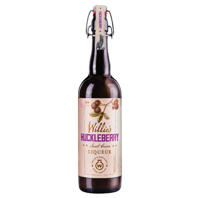 Willie's Huckleberry Sweet Cream Liqueur