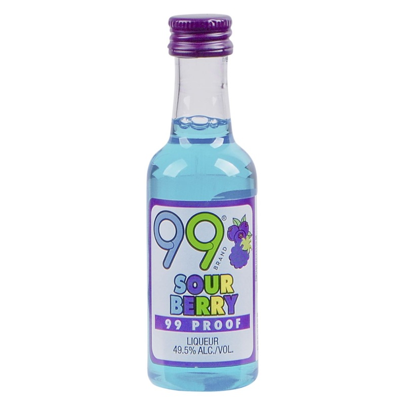 99 Sour Berry Schnapps 50ml 12-Pack