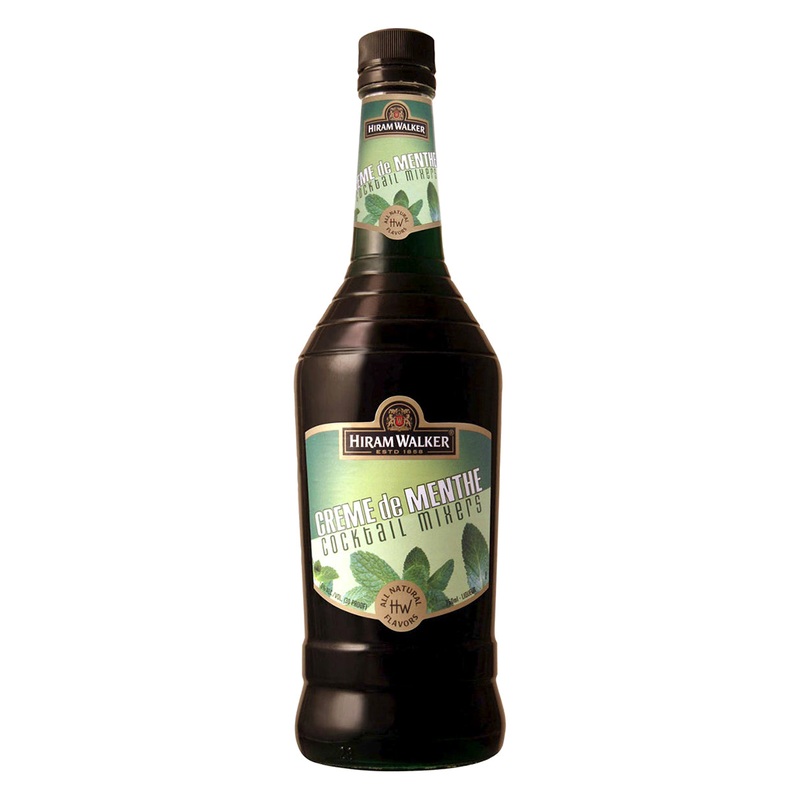 Hiram Walker Creme de Menthe Green