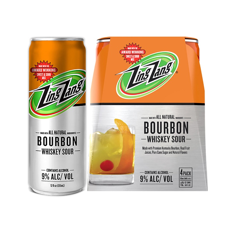 Zing Zang Bourbon Whiskey Sour RTD