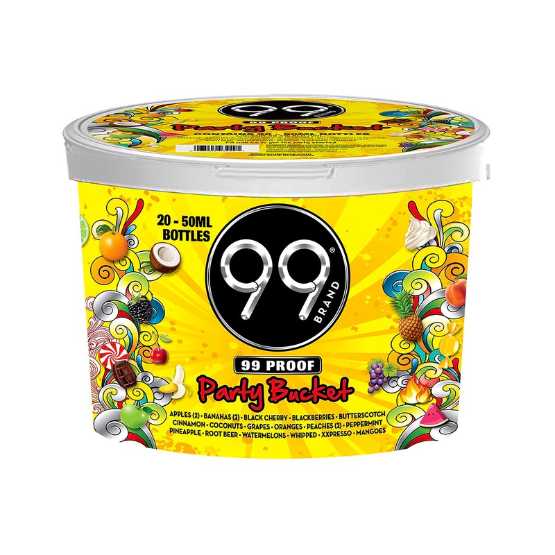 99 Assorted Party Bucket 20pk 50ml