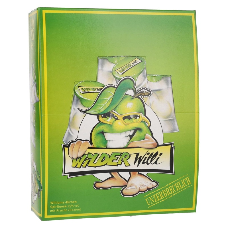 WILDER Willi 25% Vol. 20x0,02l PET