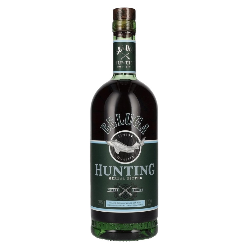 Beluga Hunting HERBAL Noble Bitter 40% Vol. 0,7l