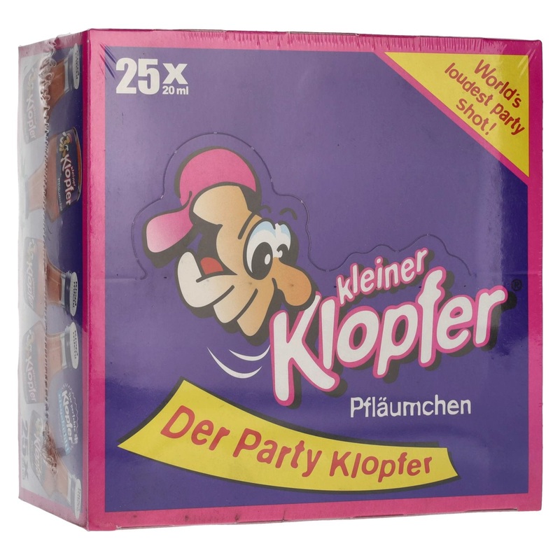 Kleiner Klopfer Pflaeumchen 17% Vol. 25x0,02l