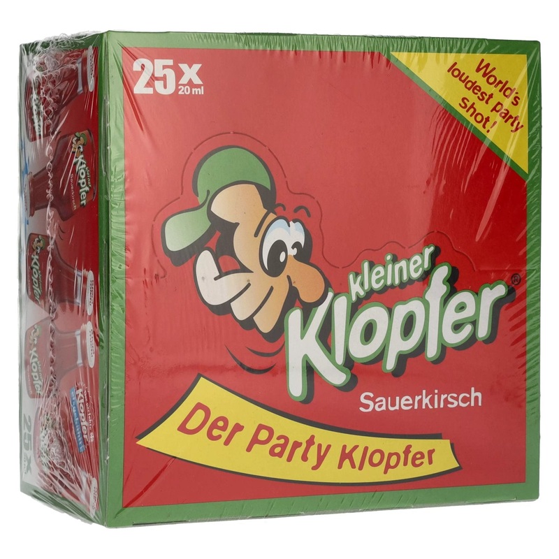 Kleiner Klopfer Sauerkirsch 16% Vol. 25x0,02l