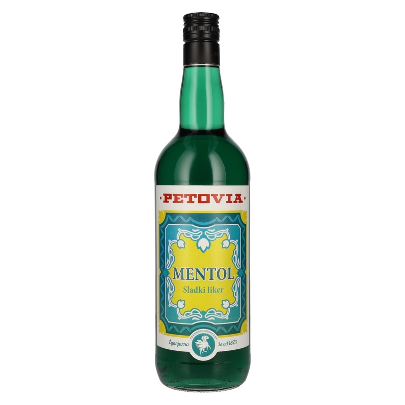 Petovia MENTOL Aromatiziran Sladki Liker 22% Vol. 1l