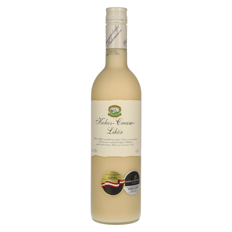 Auersthaler Kokos-Cream-Likoer 15% Vol. 0,7l