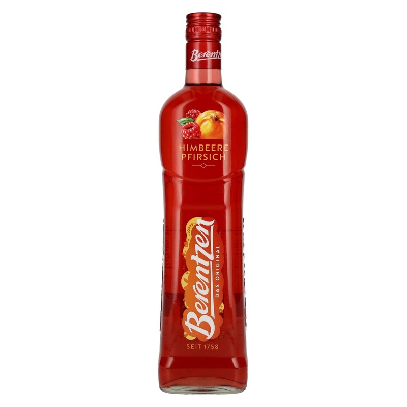 Berentzen Fruchtige Himbeere-Pfirsich 16% Vol. 0,7l