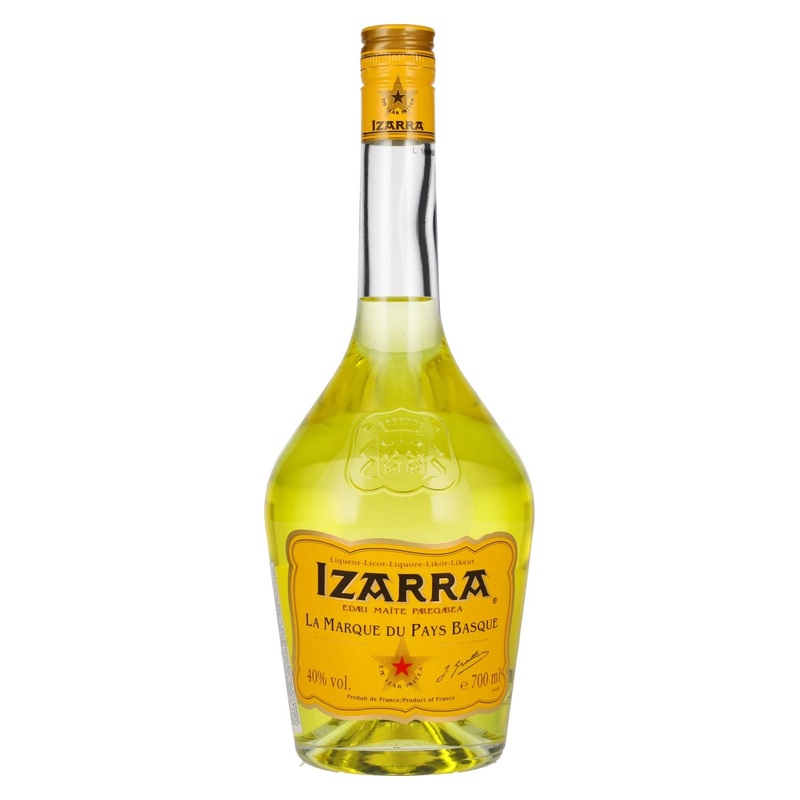 Izarra LA MARQUE DU PAYS BASQUE Jaune Liqueur 40% Vol. 0,7l