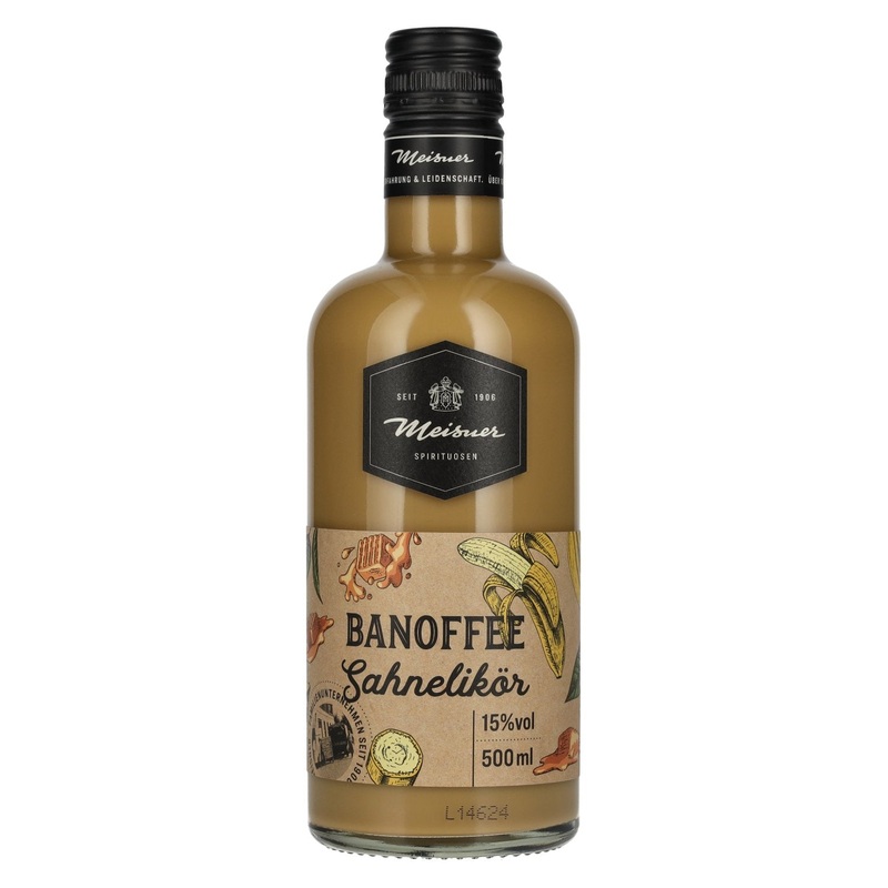 Meisner Banoffee Sahnelikoer 15% Vol. 0,5l