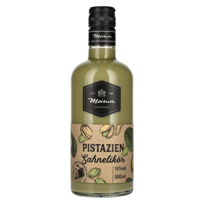 Meisner Pistazien Sahnelikoer 15% Vol. 0,5l