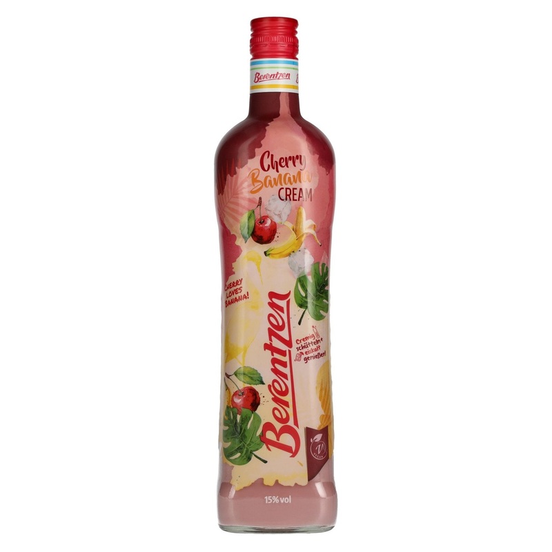 Berentzen Cherry Banana Cream Likoer 15% Vol. 0,7l