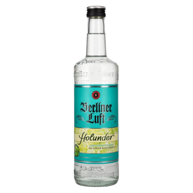 Berliner Luft Elderberry peppermint liqueur  18% Vol. 0,7l