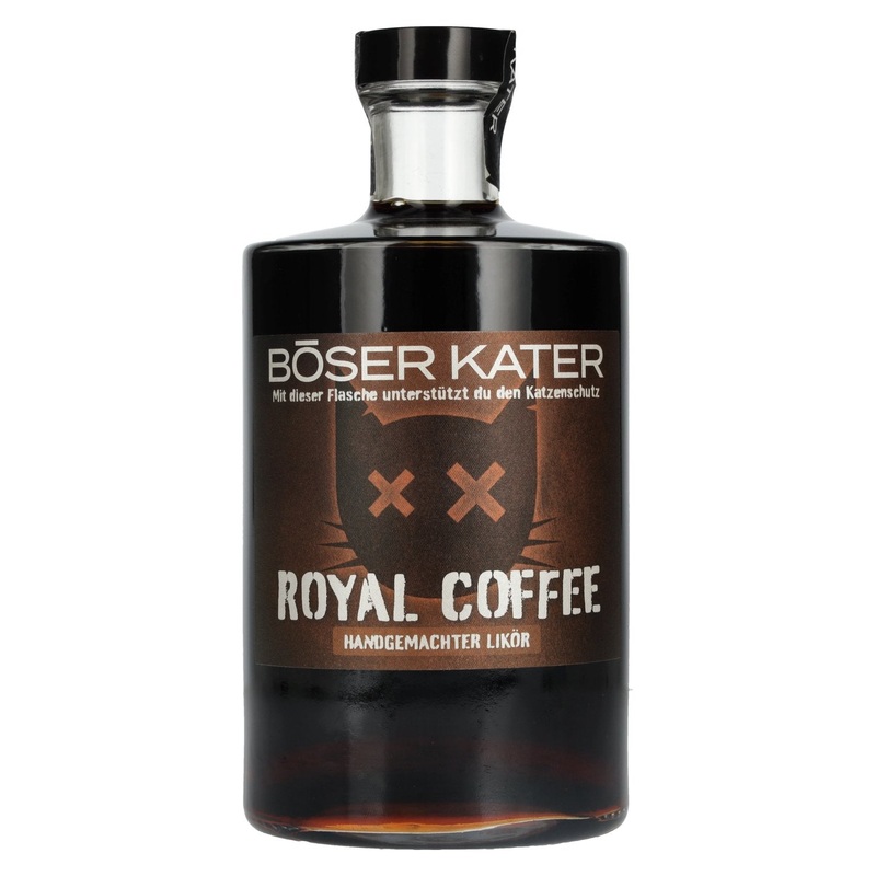BOeSER KATER Royal Coffee Likoer 30% Vol. 0,5l