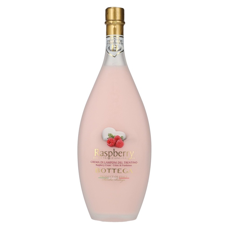Bottega RASPBERRY Crema di Lamponie Panna 15% Vol. 0,5l