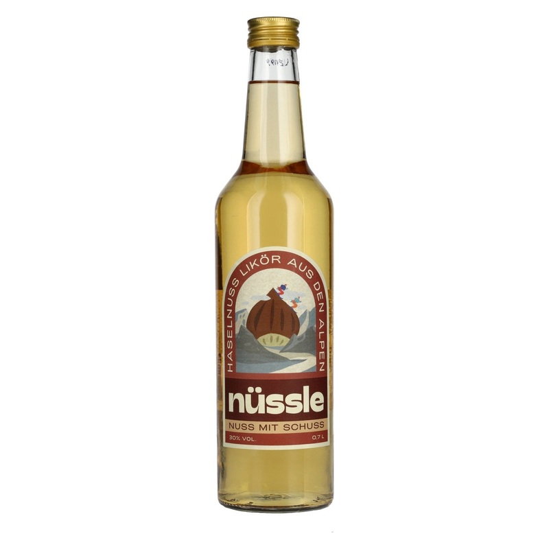 NUeSSLE Nut with a shot of hazelnut liqueur 30% Vol. 0,7l