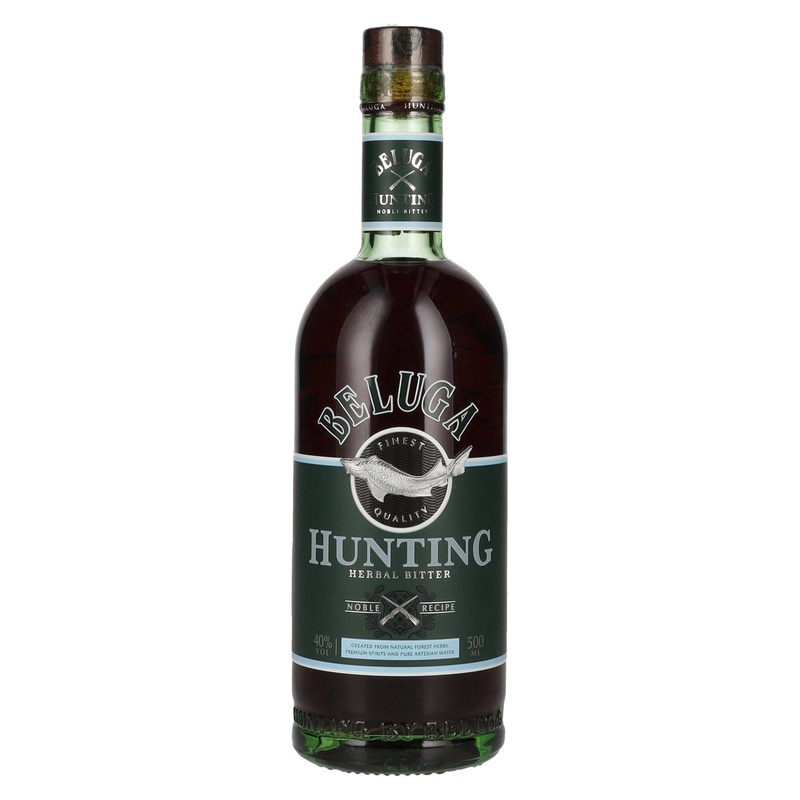 Beluga Hunting HERBAL Noble Bitter 40% Vol. 0,5l