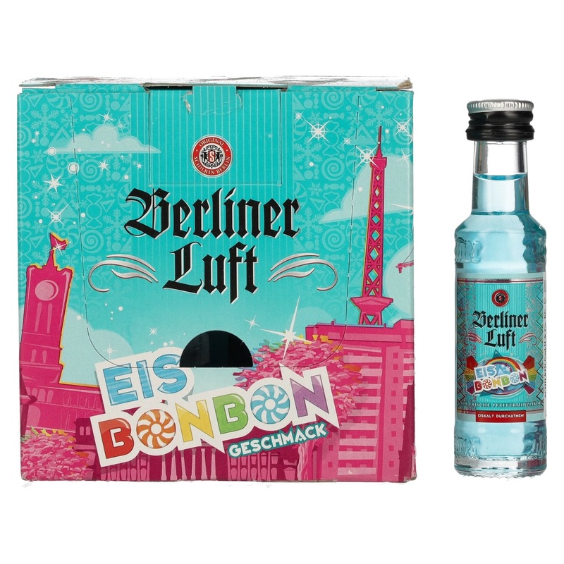 Berliner Luft EISBONBON The Fresh Peppermint Liqueur 18% Vol. 24x0,02l
