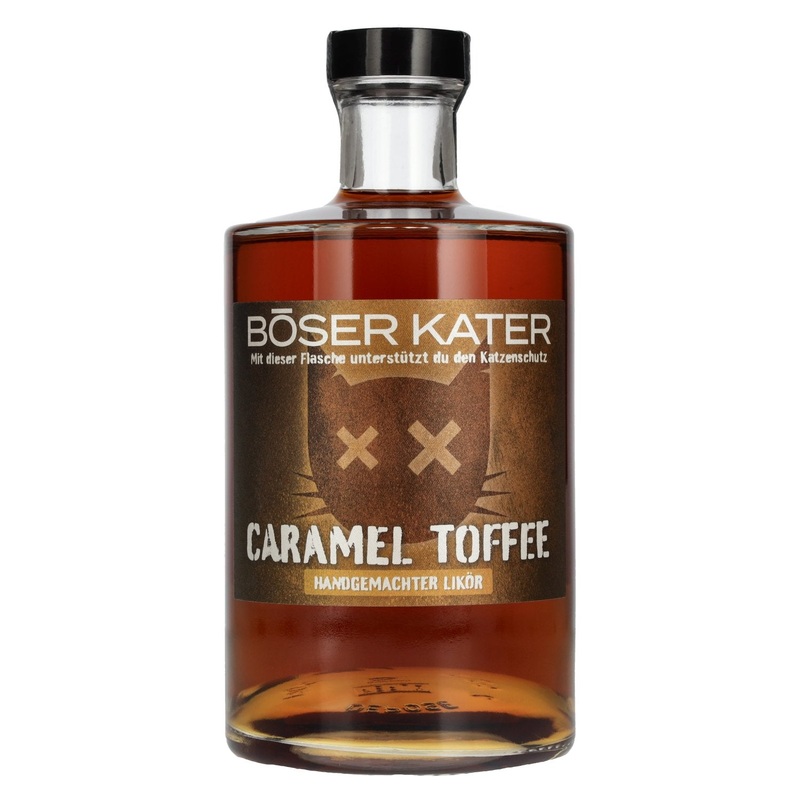 BOeSER KATER Caramel Toffee Likoer 20% Vol. 0,5l