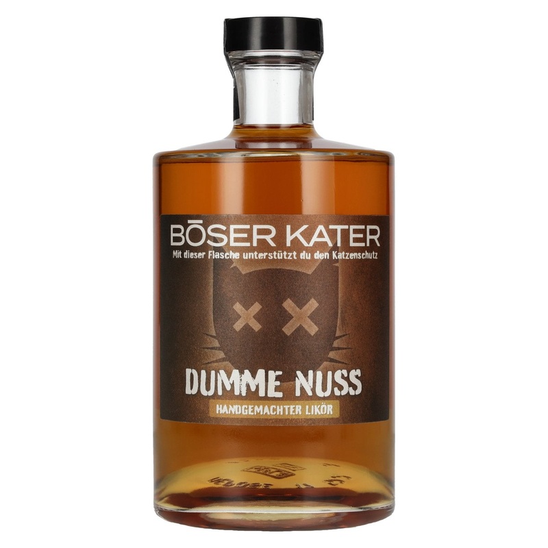 BOESER KATER Dumme Nuss Likoer 20% Vol. 0,5l