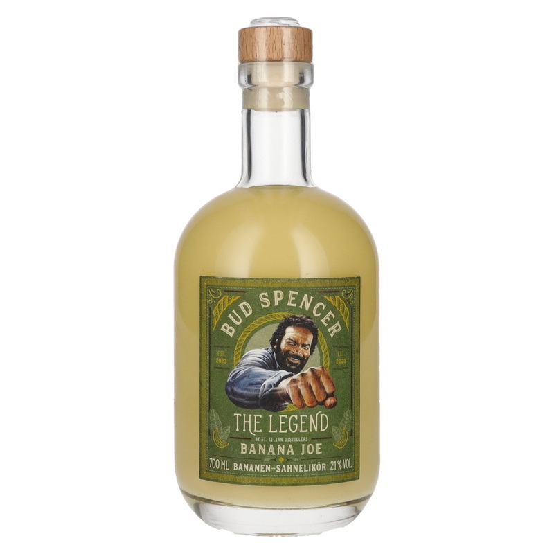 Bud Spencer The Legend BANANA JOE Bananen-Sahnelikoer 21% Vol. 0,7l