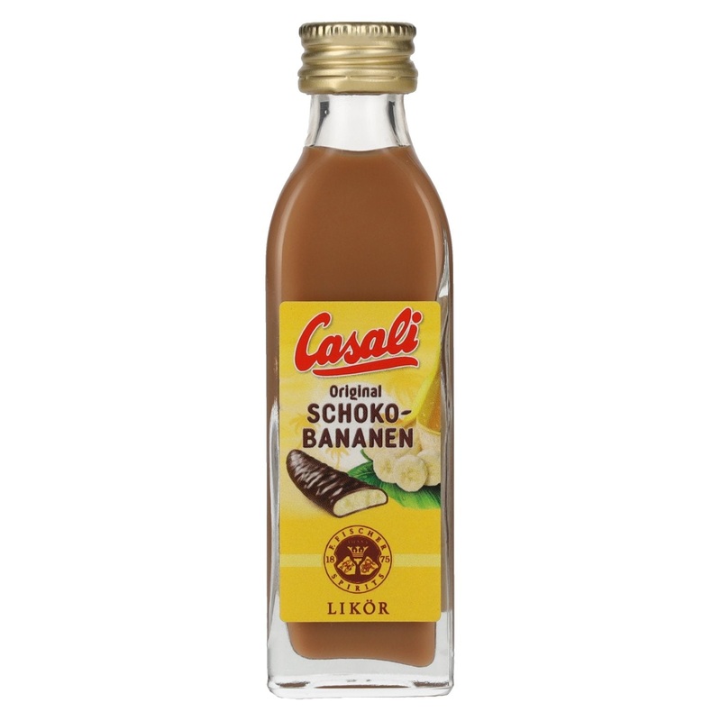Casali Original SCHOKO-BANANEN Likoer 15% Vol. 0,04l