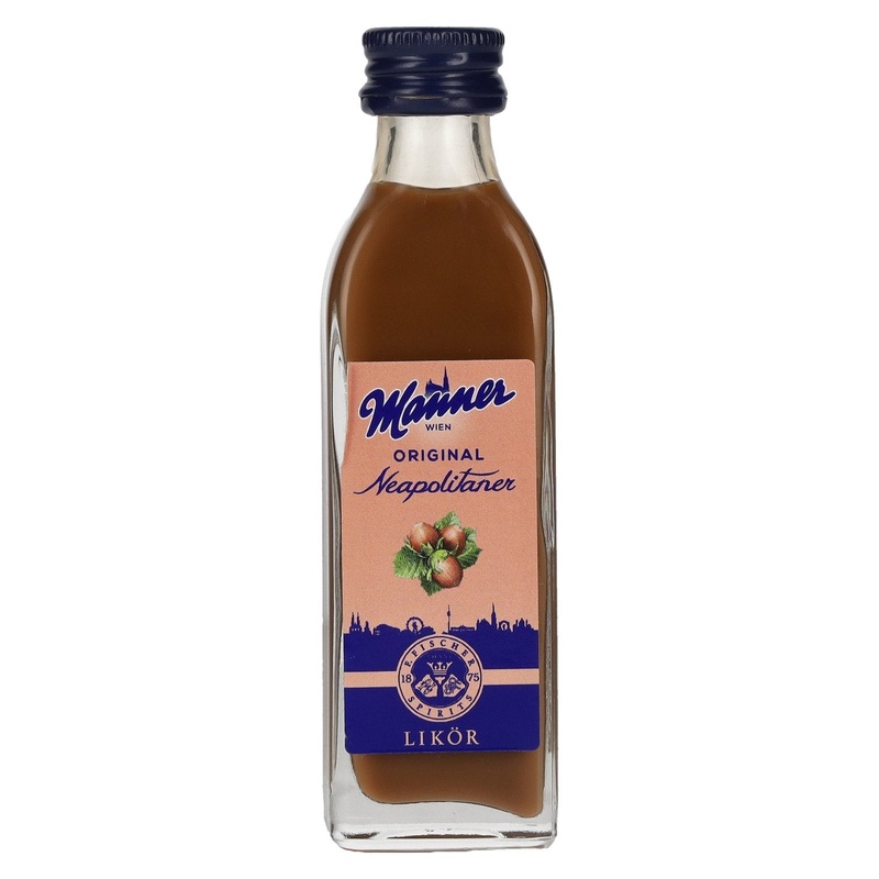 Manner Original Neapolitan Cream Liqueur 15% Vol. 0,04l