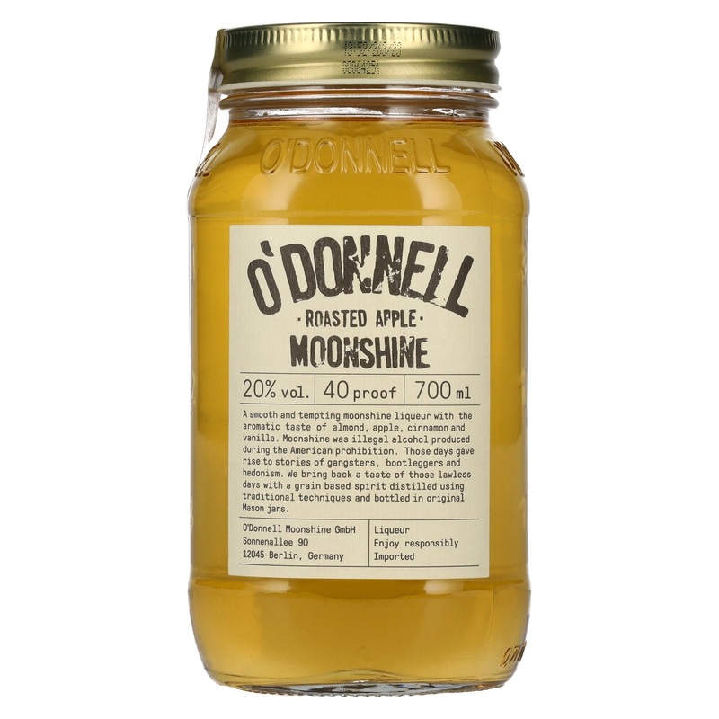 O'Donnell Moonshine ROASTED APPLE Liqueur 20% Vol. 0,7l