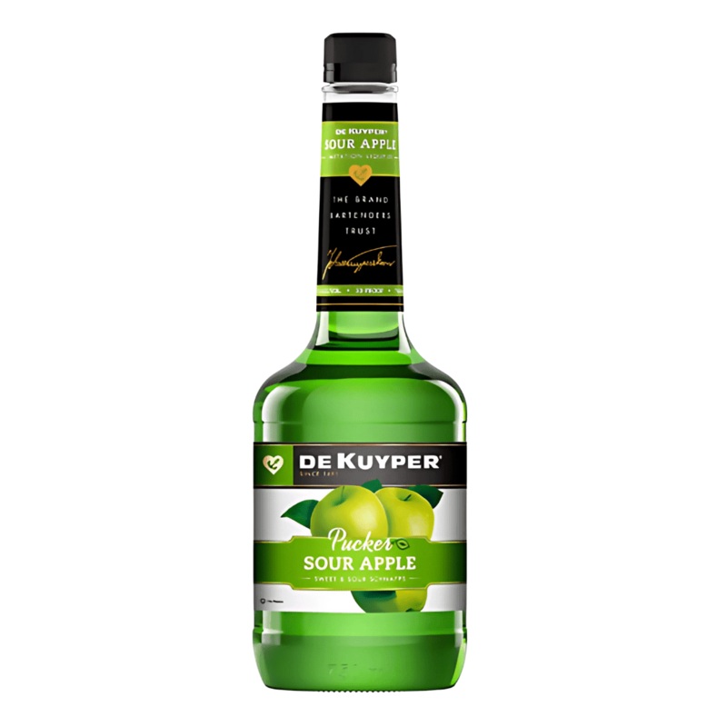 De Kuyper Pucker Sour Apple Liqueur