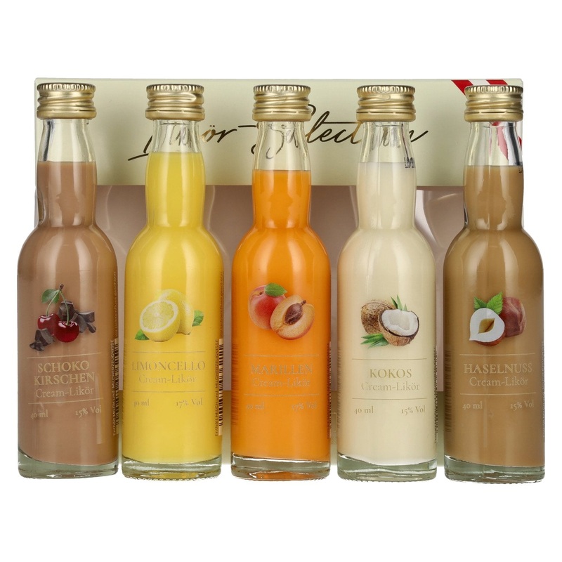 Horvath's Spezereyen Kontor Likoer-Selection 15,8% Vol. 5x0,04l in Giftbox