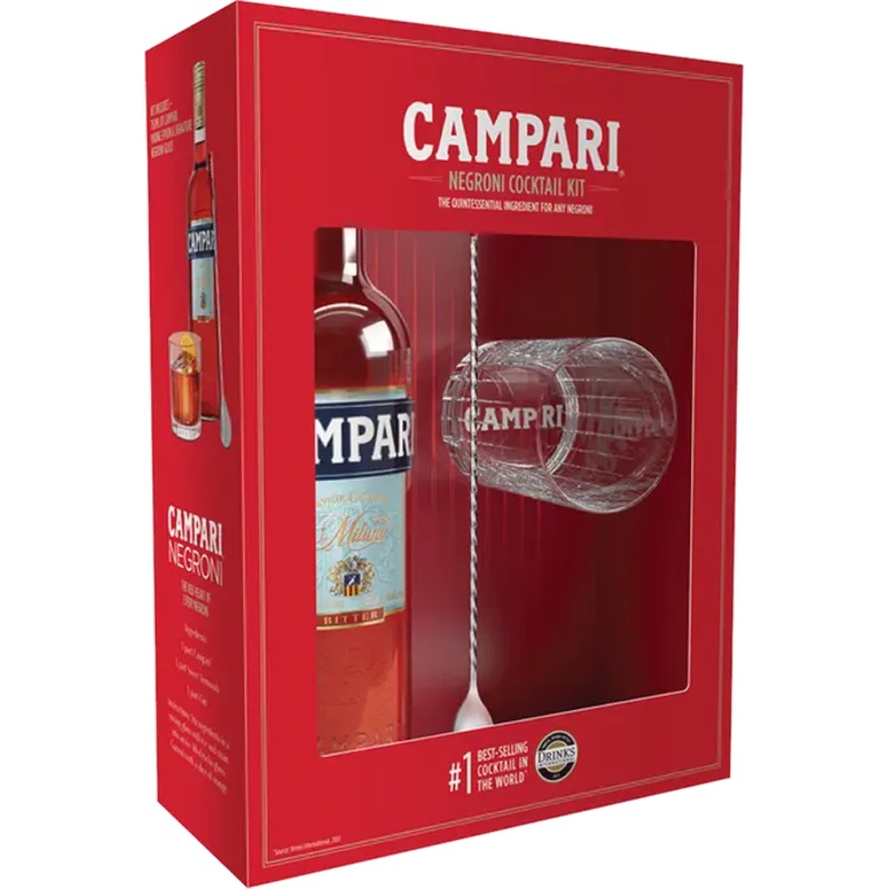 CAMPARI Negroni Cocktail Gift Set