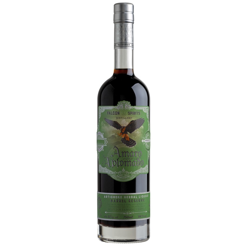 Falcon Spirits Amaro Aplomado Artichoke Herbal Liqueur 750 ML