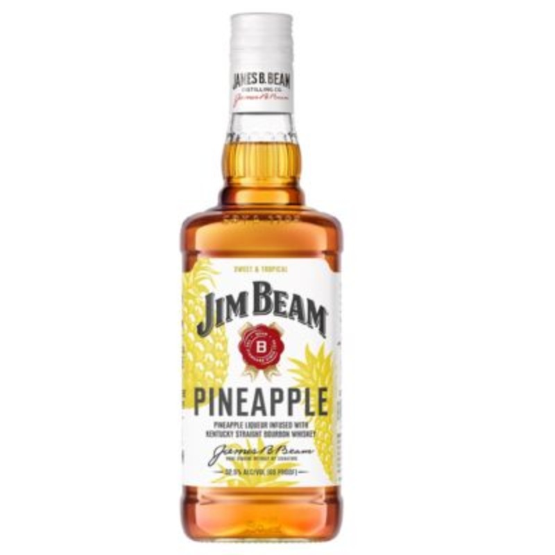 Jim Beam Pineapple Flavored Bourbon 750 ML